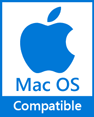 Compatible with Mac OS
